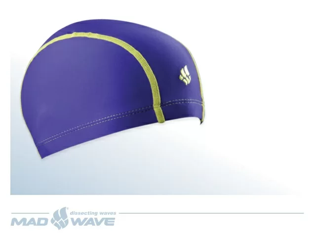 Шапочка для плавания Mad Wave Ergofit Lycra синий M0527 01 0 03W Фото Шапочка для плавания Mad Wave Ergofit Lycra синий M0527 01 0 03W со склада магазина Спортев