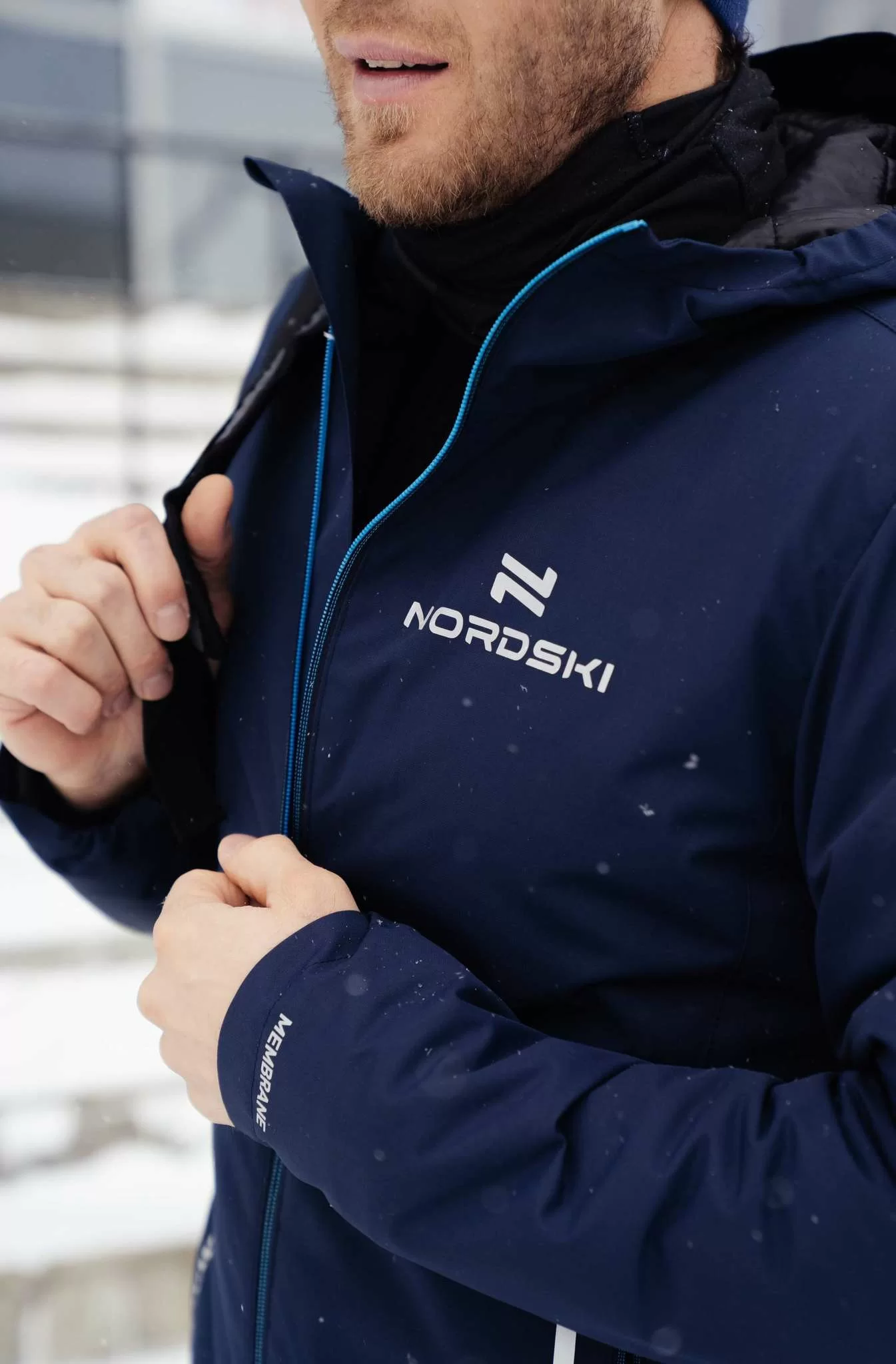 Куртка Nordski Urban dark blue NSM530710 Фото Куртка Nordski Urban dark blue NSM530710 со склада магазина Спортев