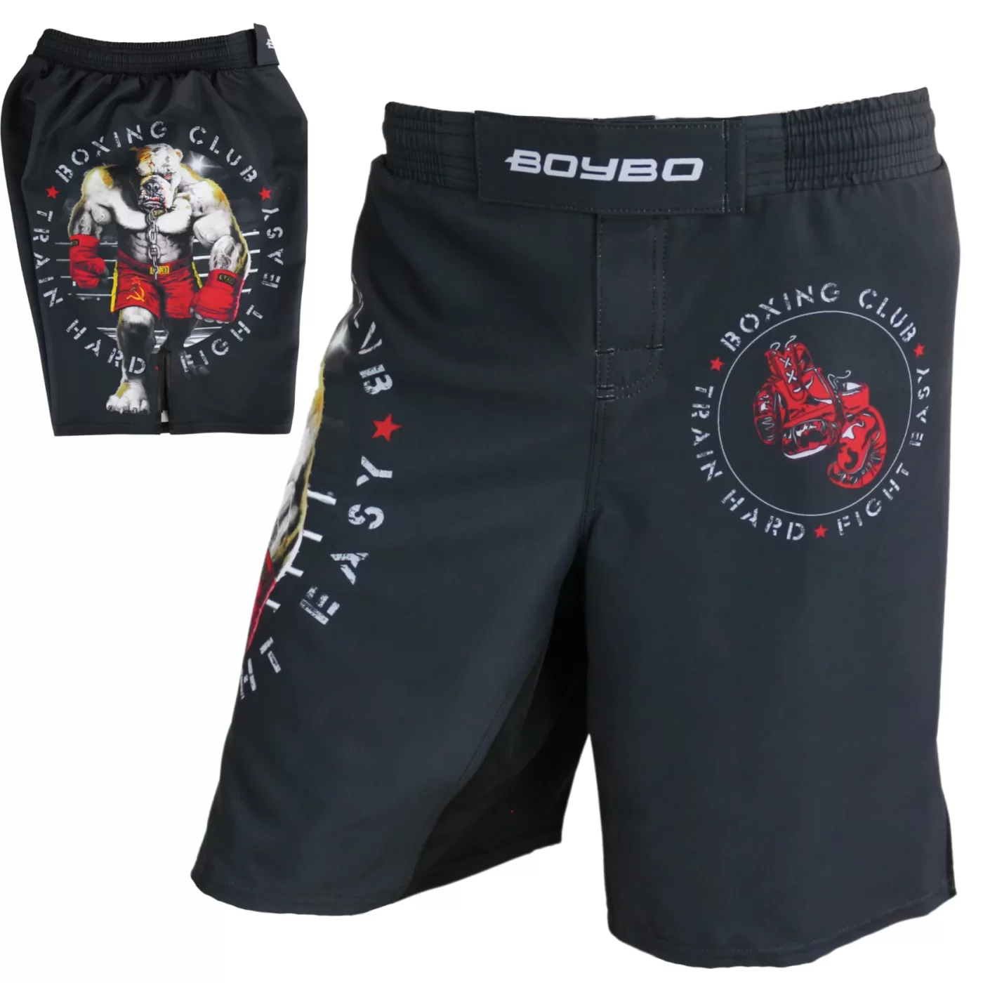 Шорты ММА BoyBo Bulldog 0173 Фото Шорты ММА BoyBo Bulldog 0173 со склада магазина Спортев