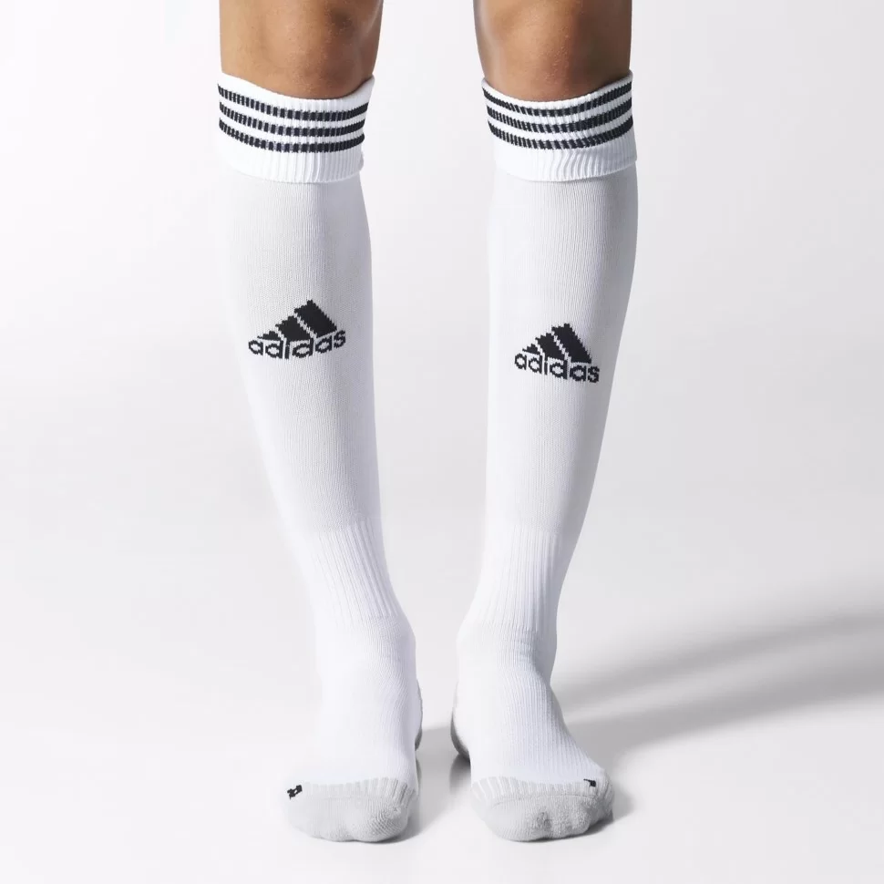 Гетры футбольные Adidas AdiSock белый/черный 608573 Фото Гетры футбольные Adidas AdiSock белый/черный 608573 со склада магазина Спортев