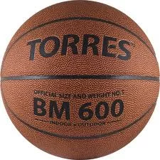 Мяч баскетбольный Torres BM600 размер №6 ПУ B32026 Фото Мяч баскетбольный Torres BM600 размер №6 ПУ B32026 со склада магазина Спортев