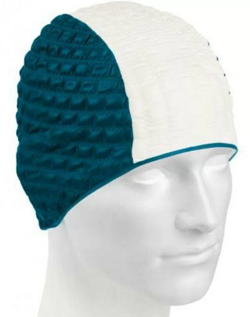Шапочка для плавания Mad Wave Candy Bubble blue/white M0516 05 0 M42W Фото Шапочка для плавания Mad Wave Candy Bubble blue/white M0516 05 0 M42W со склада магазина Спортев