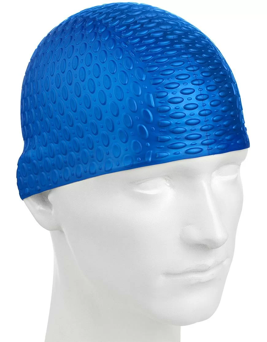 Шапочка для плавания Mad Wave Silicone Bubble azure M0539 06 0 04W Фото Шапочка для плавания Mad Wave Silicone Bubble azure M0539 06 0 04W со склада магазина Спортев