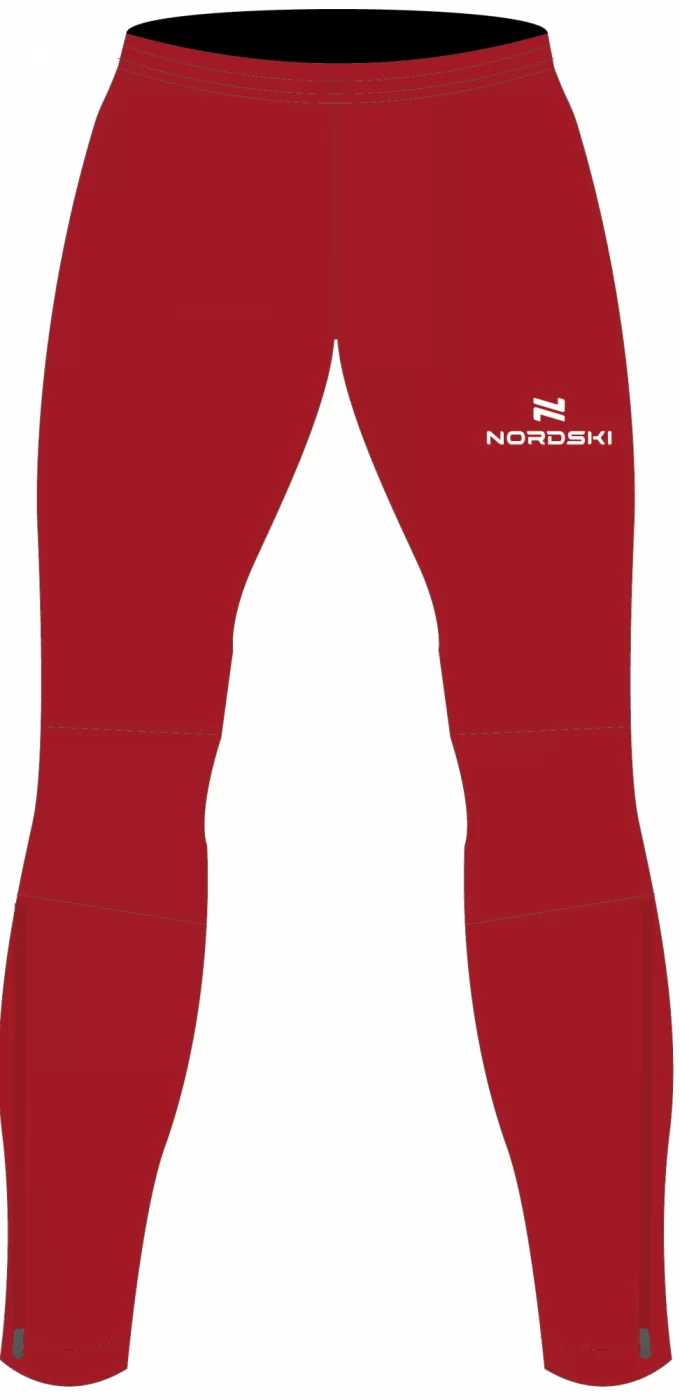 Брюки разминочные Nordski Motion red NSM509900 Фото Брюки разминочные Nordski Motion red NSM509900 со склада магазина Спортев