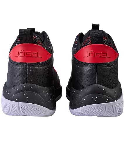 Кроссовки баскетбольные Jogel Playmaker черный/красный 2064 Фото Кроссовки баскетбольные Jogel Playmaker черный/красный 2064 со склада магазина Спортев