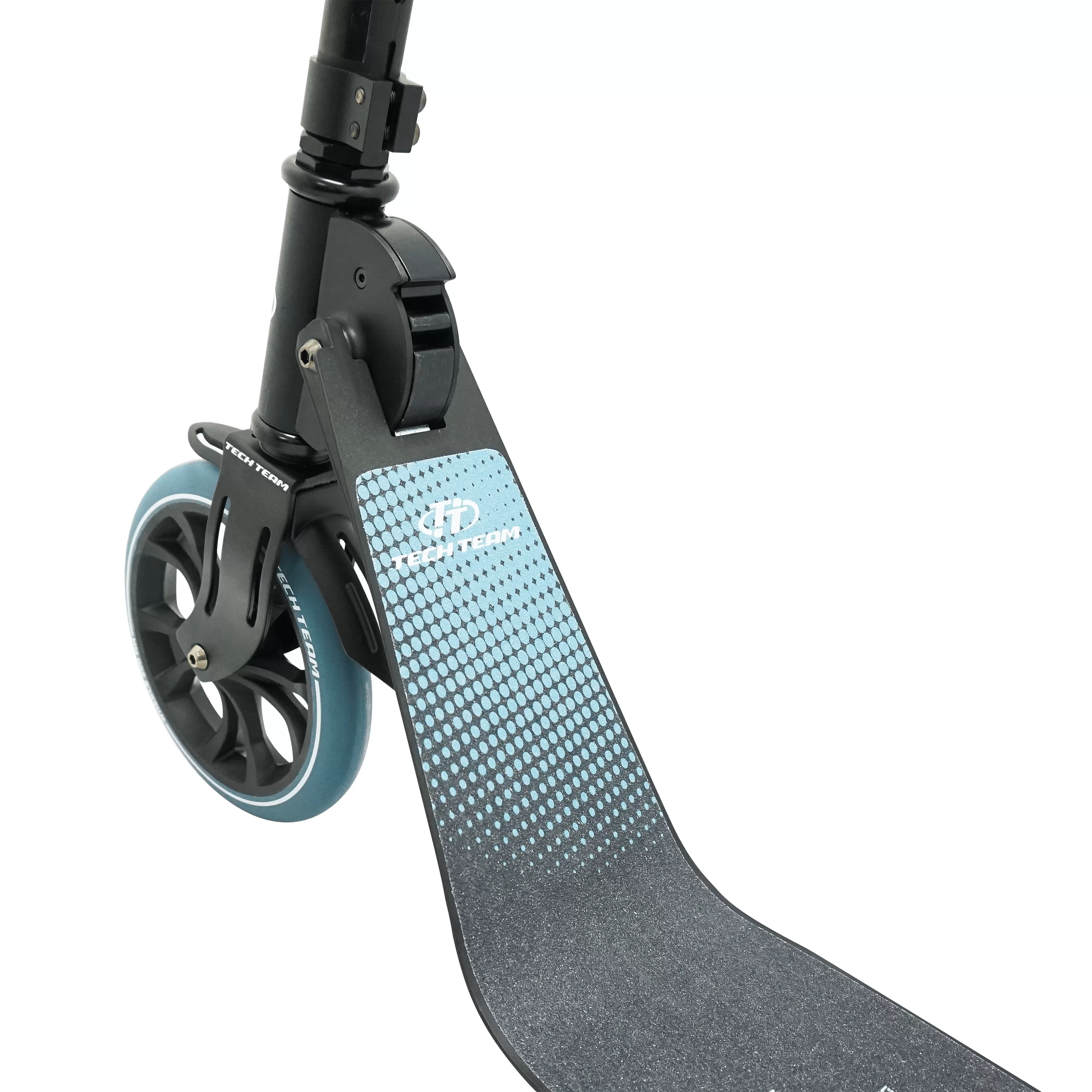 Самокат TechTeam Astor 200 (2020) black/light blue Фото Самокат TechTeam Astor 200 (2020) black/light blue со склада магазина Спортев