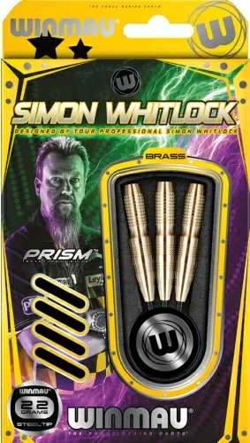 Дротики Winmau Simon Whitlock Brass steeltip 22 гр Фото Дротики Winmau Simon Whitlock Brass steeltip 22 гр со склада магазина Спортев