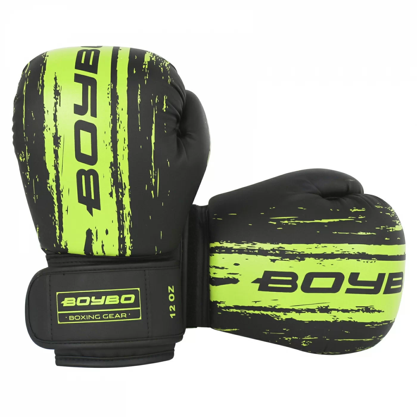 Перчатки боксерские BoyBo Stain флекс зеленые BGS322 Фото Перчатки боксерские BoyBo Stain флекс зеленые BGS322 со склада магазина Спортев