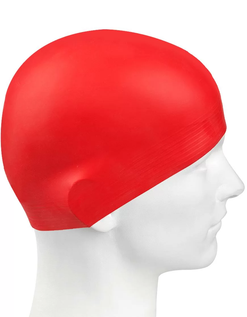 Шапочка для плавания Mad Wave Solid Soft red M0565 02 0 05W Фото Шапочка для плавания Mad Wave Solid Soft red M0565 02 0 05W со склада магазина Спортев