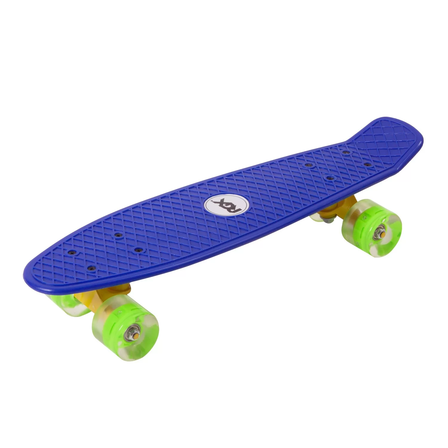 Мини-круизер RGX PNB-01GW (22") светящиеся колеса blue Фото Мини-круизер RGX PNB-01GW (22") светящиеся колеса blue со склада магазина Спортев