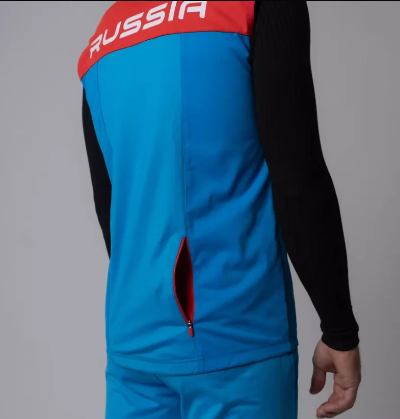 Жилет разминочный Nordski Pro Rus NSM554192 Фото Жилет разминочный Nordski Pro Rus NSM554192 со склада магазина Спортев