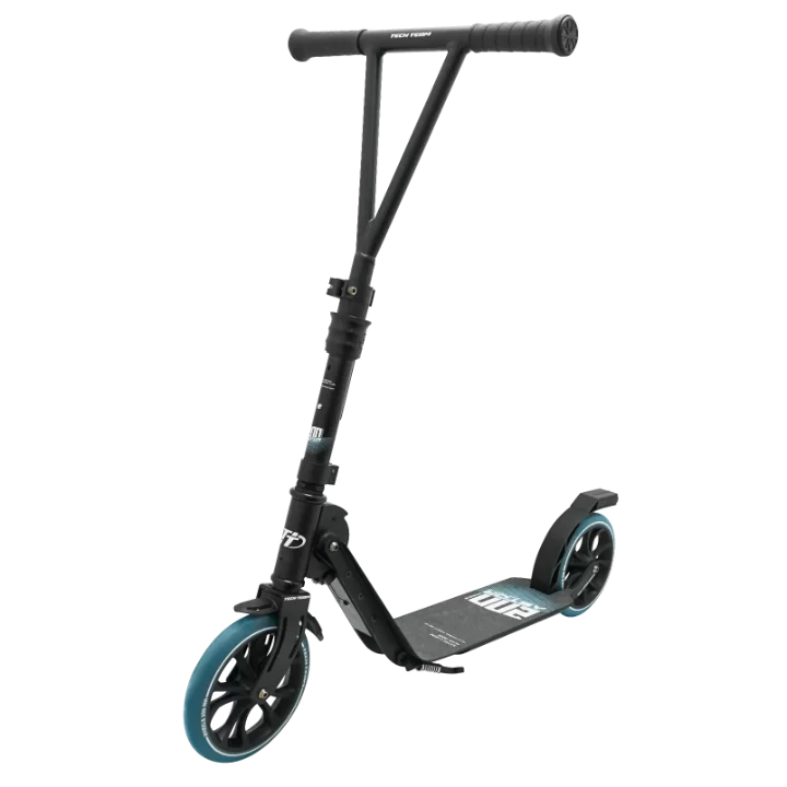 Самокат TechTeam Astor 200 (2020) black/light blue Фото Самокат TechTeam Astor 200 (2020) black/light blue со склада магазина Спортев