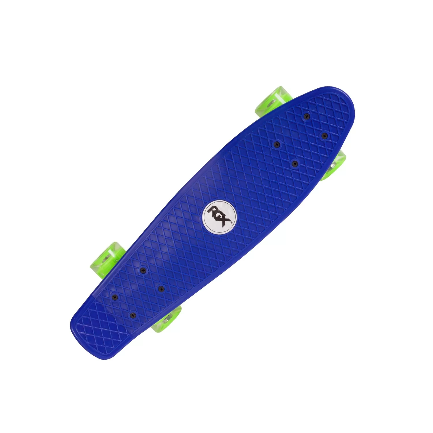 Мини-круизер RGX PNB-01GW (22") светящиеся колеса blue Фото Мини-круизер RGX PNB-01GW (22") светящиеся колеса blue со склада магазина Спортев