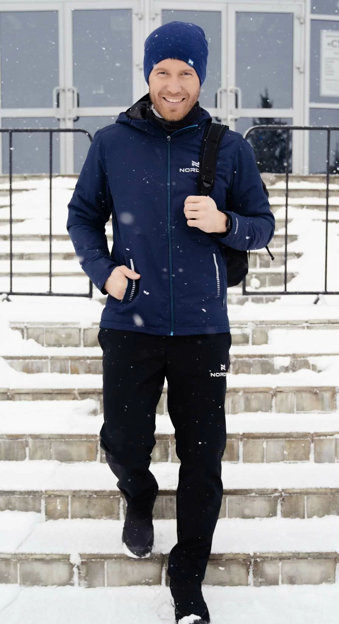 Куртка Nordski Urban dark blue NSM530710 Фото Куртка Nordski Urban dark blue NSM530710 со склада магазина Спортев