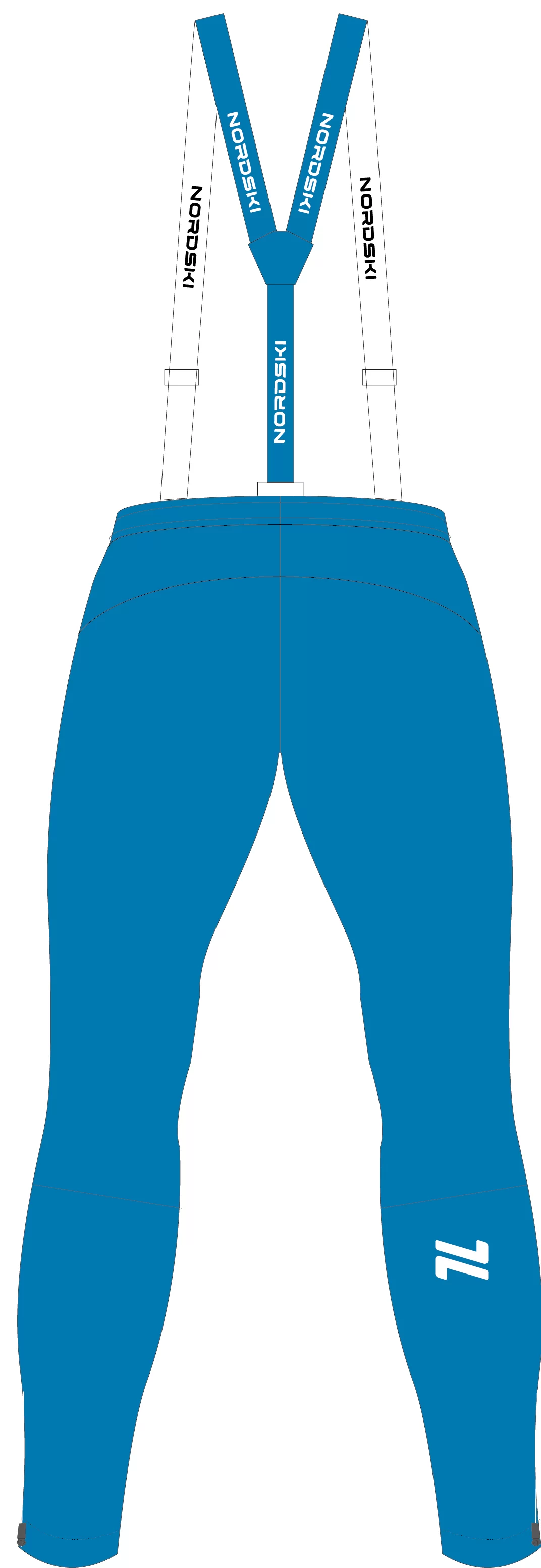 Брюки разминочные Nordski Premium blue W NSW442700 Фото Брюки разминочные Nordski Premium blue W NSW442700 со склада магазина Спортев