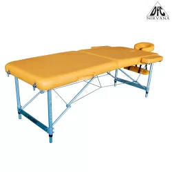 Массажный стол DFC NIRVANA, Elegant LUXE, 186х70х4 см, алюм. ножки, цвет горчичный (Mustard) TS2010_M Массажный стол DFC NIRVANA, Elegant LUXE, 186х70х4 см, алюм. ножки, цвет горчичный (Mustard) TS2010_M