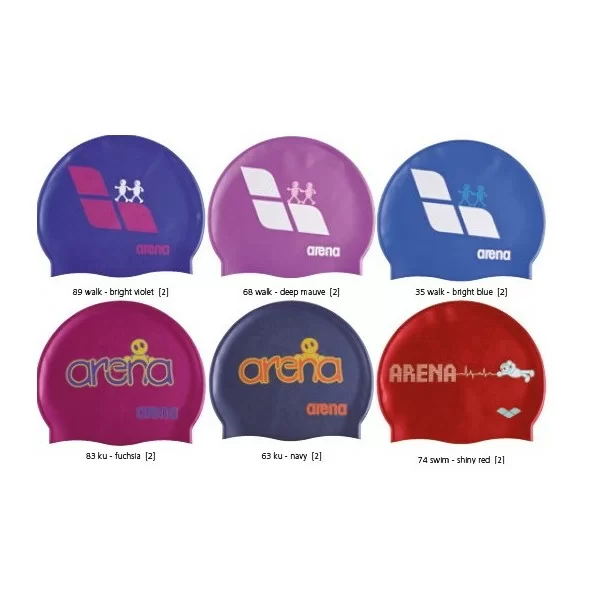 Шапочка для плавания Arena Kun Cap Jr 91552 Фото Шапочка для плавания Arena Kun Cap Jr 91552 со склада магазина Спортев
