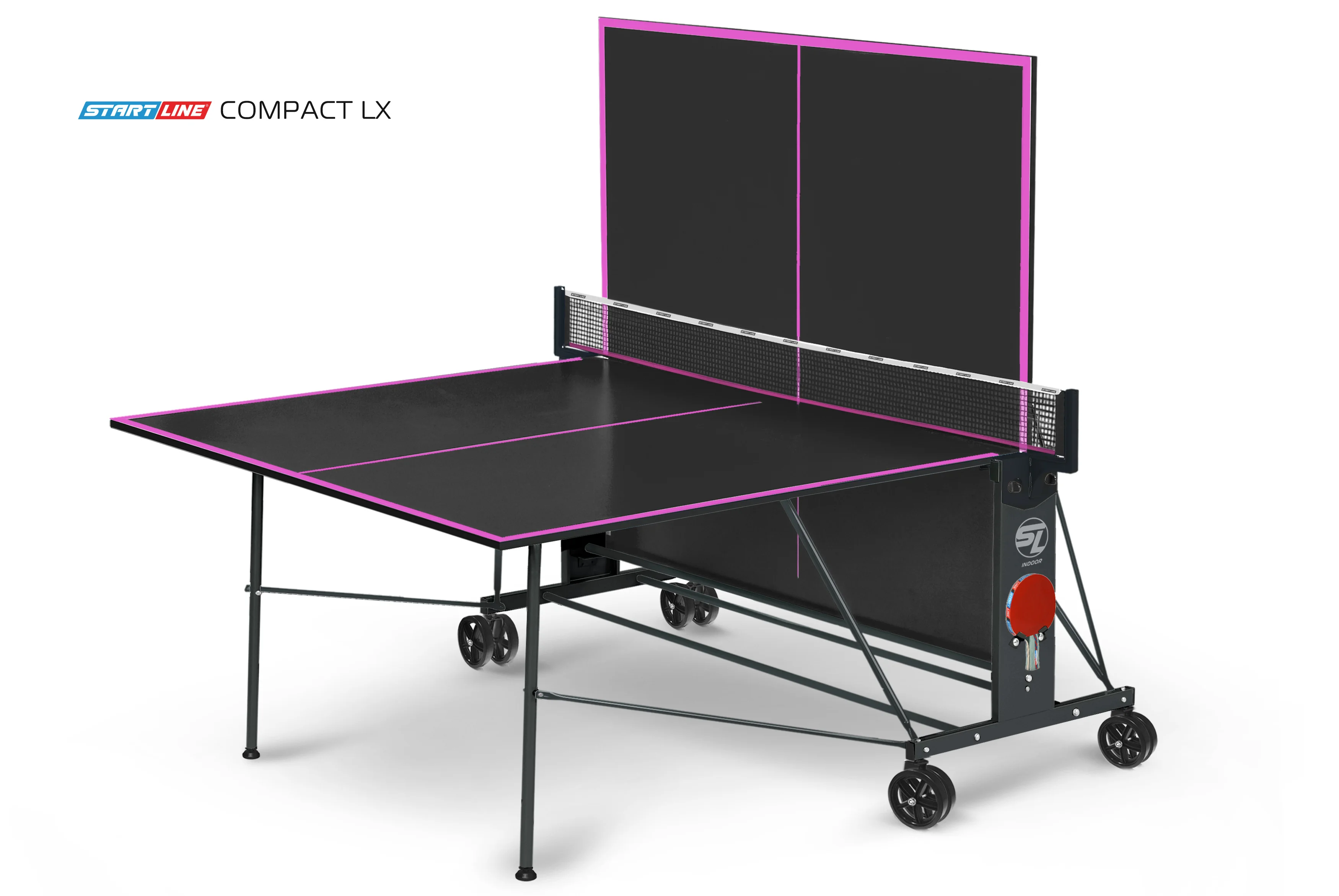 Стол теннисный Compact LX Black Фото Стол теннисный Compact LX Black со склада магазина Спортев