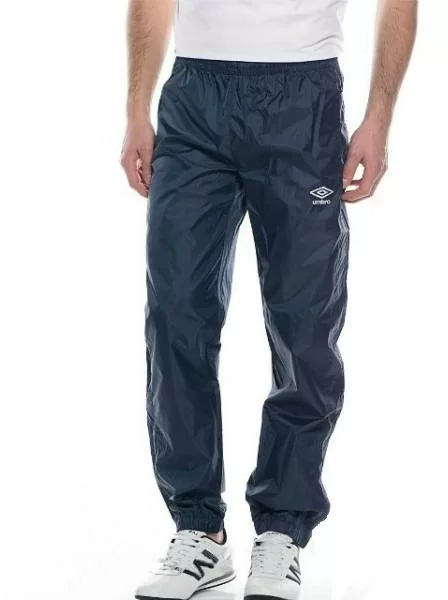 Брюки ветрозащитные Umbro Uniform II Shower Pant т.син/бел/бел 423014/911 Фото Брюки ветрозащитные Umbro Uniform II Shower Pant т.син/бел/бел 423014/911 со склада магазина Спортев