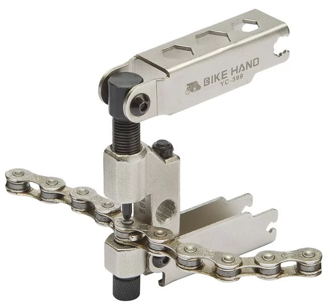 Выжимка цепи Bike Hand YC-399 универсальная 230098 Фото Выжимка цепи Bike Hand YC-399 универсальная 230098 со склада магазина Спортев