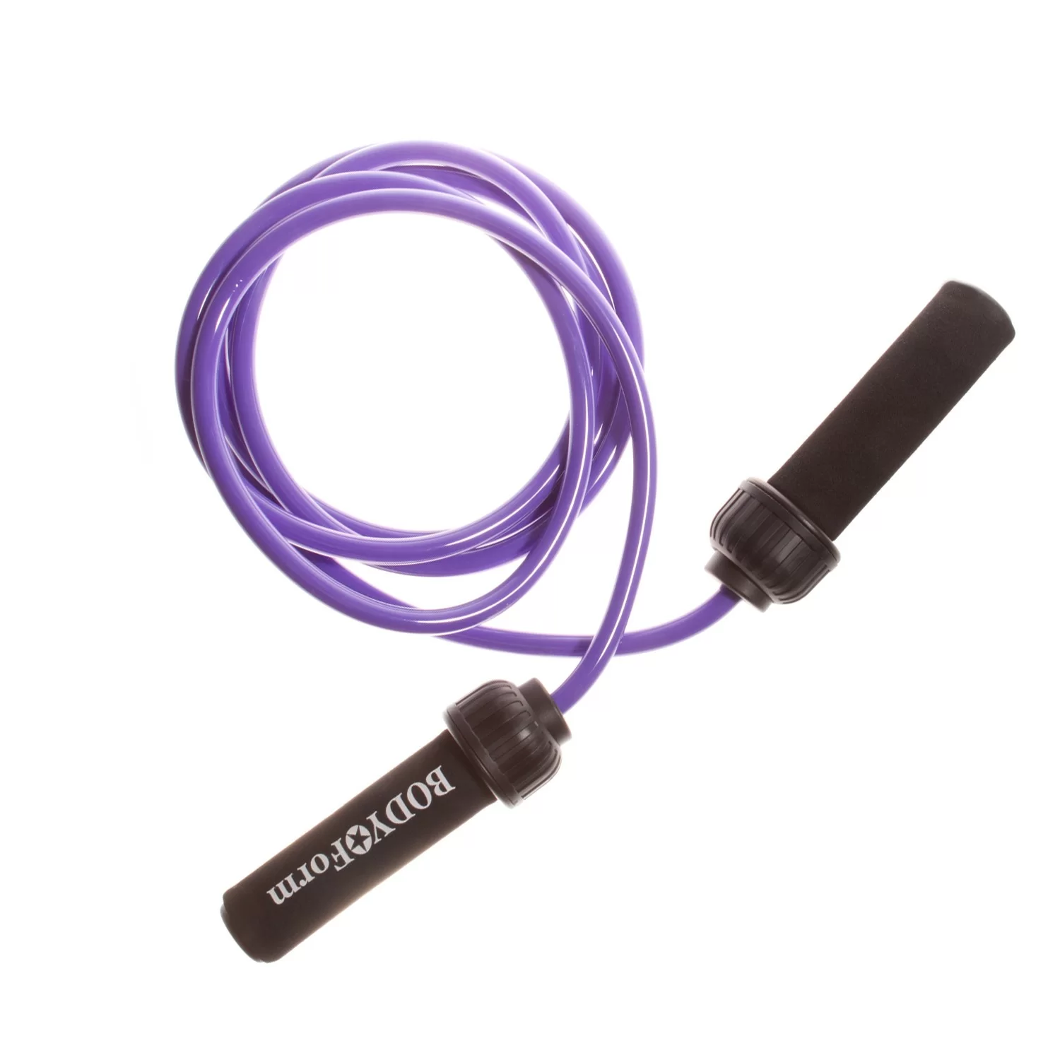 Скакалка 2.8 м утяжеленная BF-JRW01 470 г violet Фото Скакалка 2.8 м утяжеленная BF-JRW01 470 г violet со склада магазина Спортев