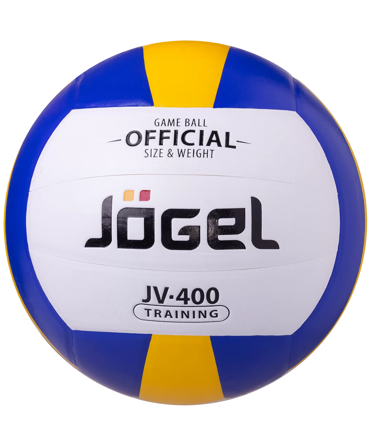Мяч волейбольный Jogel JV-400 синий/желтый 19093 Фото Мяч волейбольный Jogel JV-400 синий/желтый 19093 со склада магазина Спортев