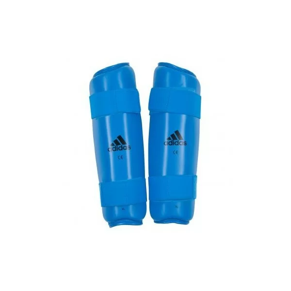 Защита голени Adidas PU Shin Guard синяя 661.25 Фото Защита голени Adidas PU Shin Guard синяя 661.25 со склада магазина Спортев