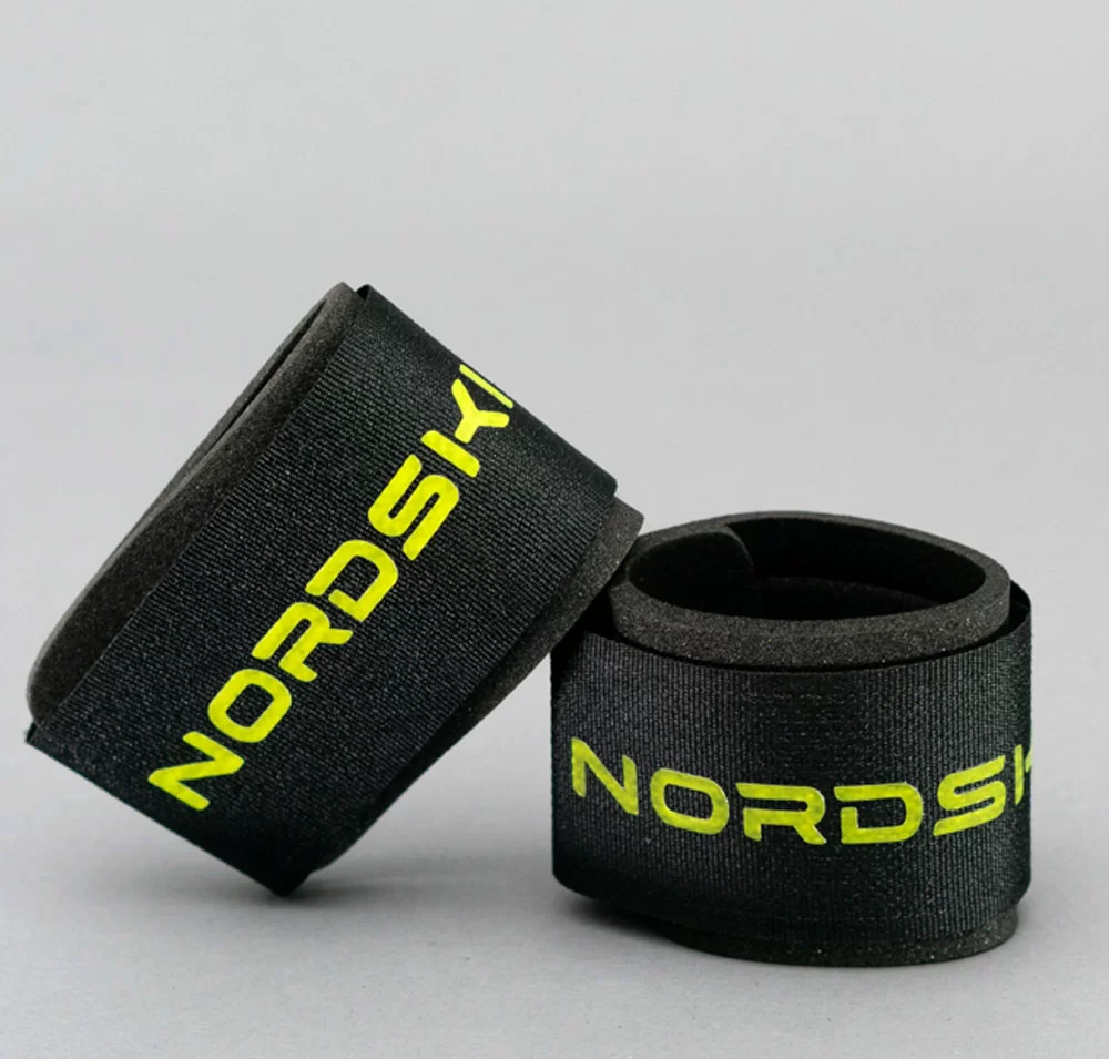 Липучки для лыж Nordski black/yellow NSV465858 Фото Липучки для лыж Nordski black/yellow NSV465858 со склада магазина Спортев