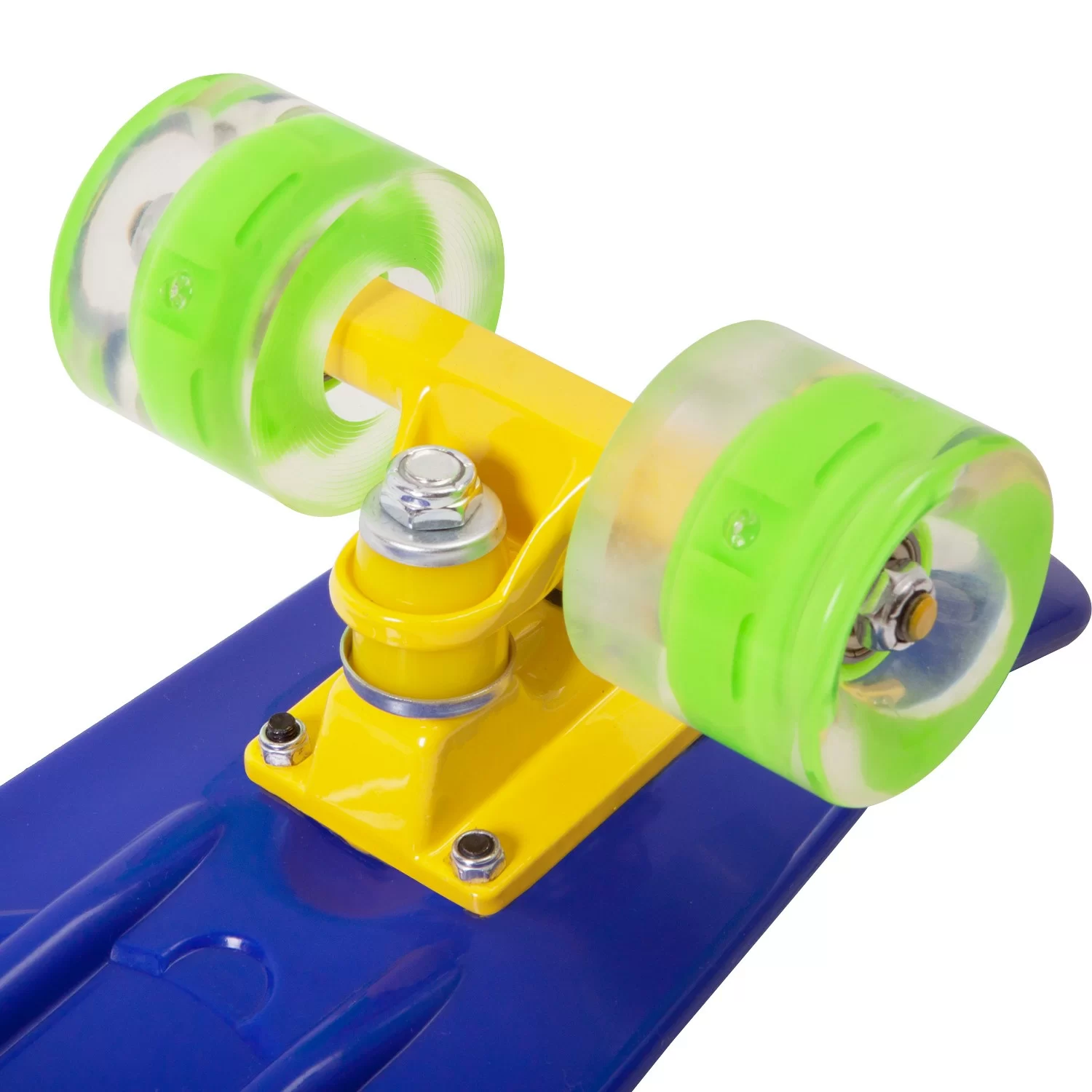 Мини-круизер RGX PNB-01GW (22") светящиеся колеса blue Фото Мини-круизер RGX PNB-01GW (22") светящиеся колеса blue со склада магазина Спортев