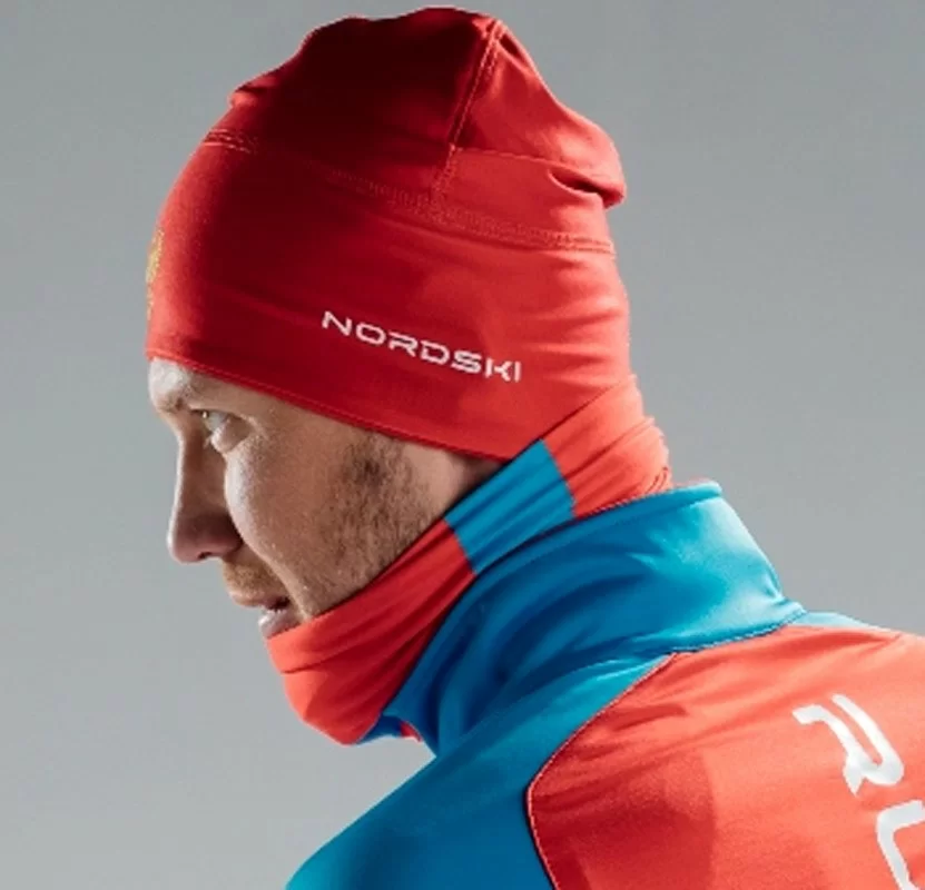 Шапка Nordski Warm red NSV118900 Фото Шапка Nordski Warm red NSV118900 со склада магазина Спортев