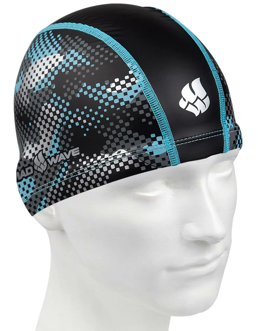 Шапочка для плавания Mad Wave ПУ Black Rus black M0585 04 0 00W Фото Шапочка для плавания Mad Wave ПУ Black Rus black M0585 04 0 00W со склада магазина Спортев