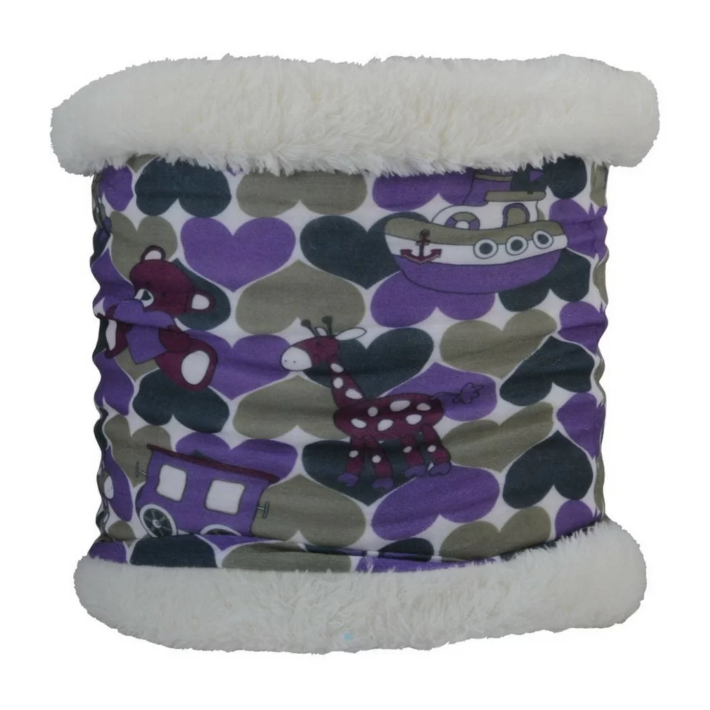 Шарф 4Fun 8в1 Thermal Pro Hearts Kid Фото Шарф 4Fun 8в1 Thermal Pro Hearts Kid со склада магазина Спортев