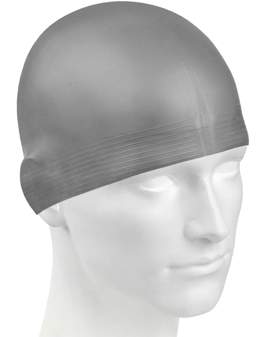 Шапочка для плавания Mad Wave Solid Soft silver M0565 02 0 17W Фото Шапочка для плавания Mad Wave Solid Soft silver M0565 02 0 17W со склада магазина Спортев