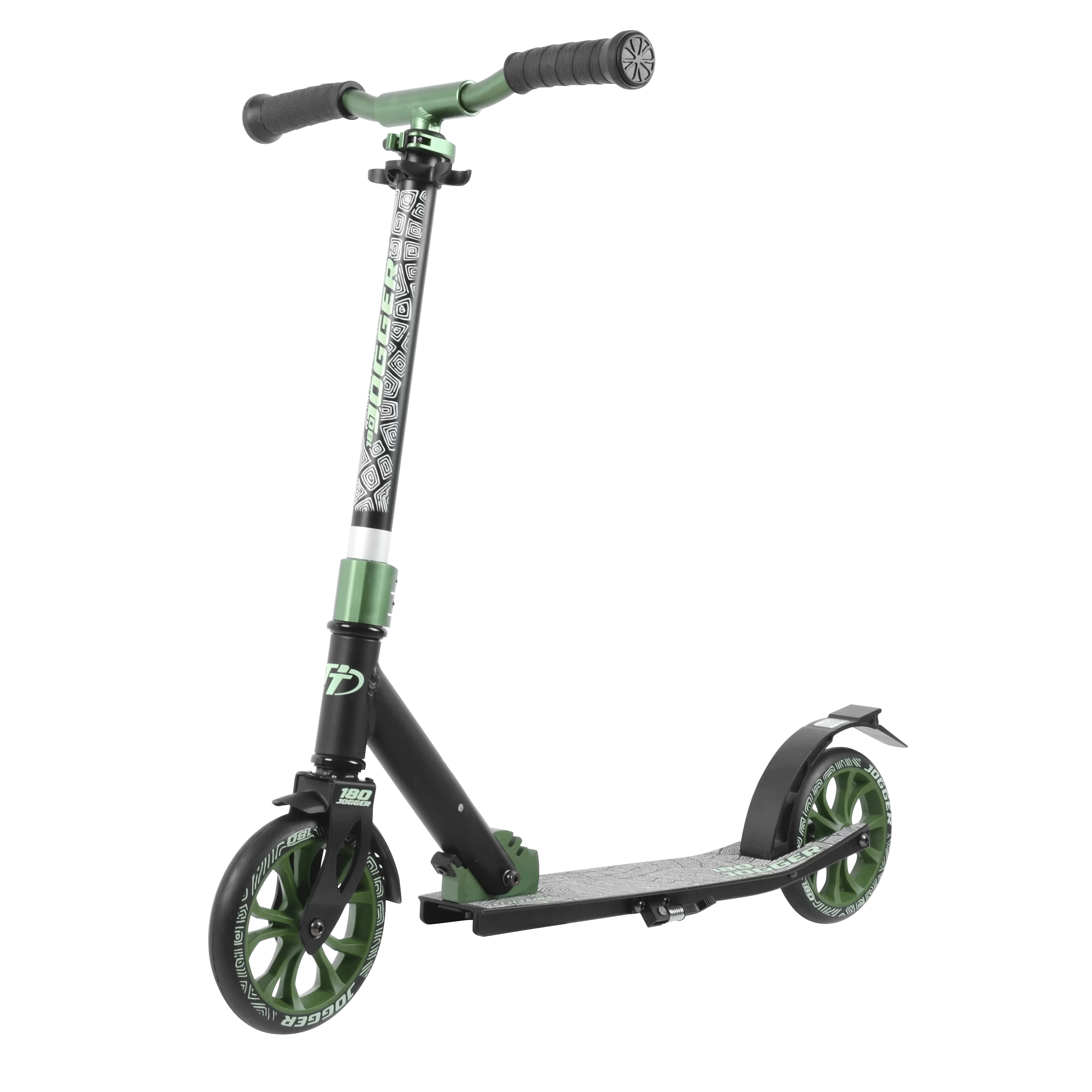 Самокат TechTeam Jogger 180 (2020) white/purple Фото Самокат TechTeam Jogger 180 (2020) white/purple со склада магазина Спортев