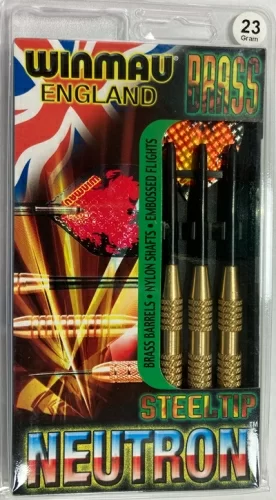 Дротики Winmau Neutron Brass steeltip 23 гр Фото Дротики Winmau Neutron Brass steeltip 23 гр со склада магазина Спортев