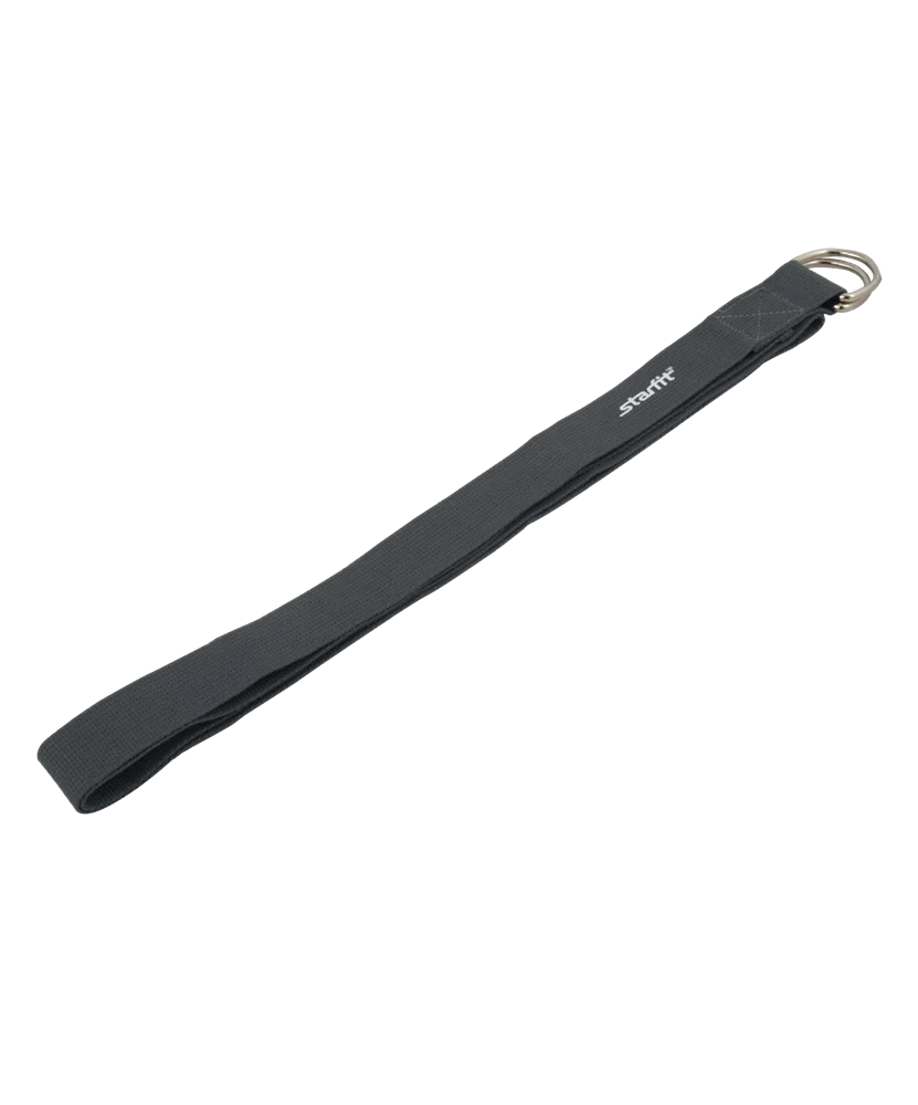 Ремешок для йоги StarFit FA-103 серый 9060 Фото Ремешок для йоги StarFit FA-103 серый 9060 со склада магазина Спортев