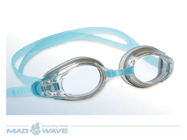 Очки для плавания Mad Wave Envy Automatiс azure M0430 14 04W Фото Очки для плавания Mad Wave Envy Automatiс azure M0430 14 04W со склада магазина Спортев