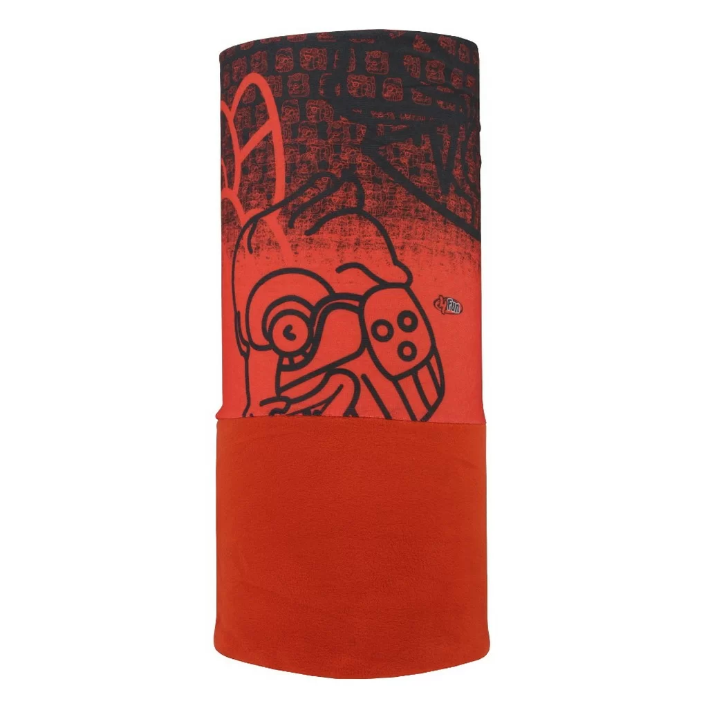 Шарф 4Fun 8в1 Polartec Mask Red Фото Шарф 4Fun 8в1 Polartec Mask Red со склада магазина Спортев