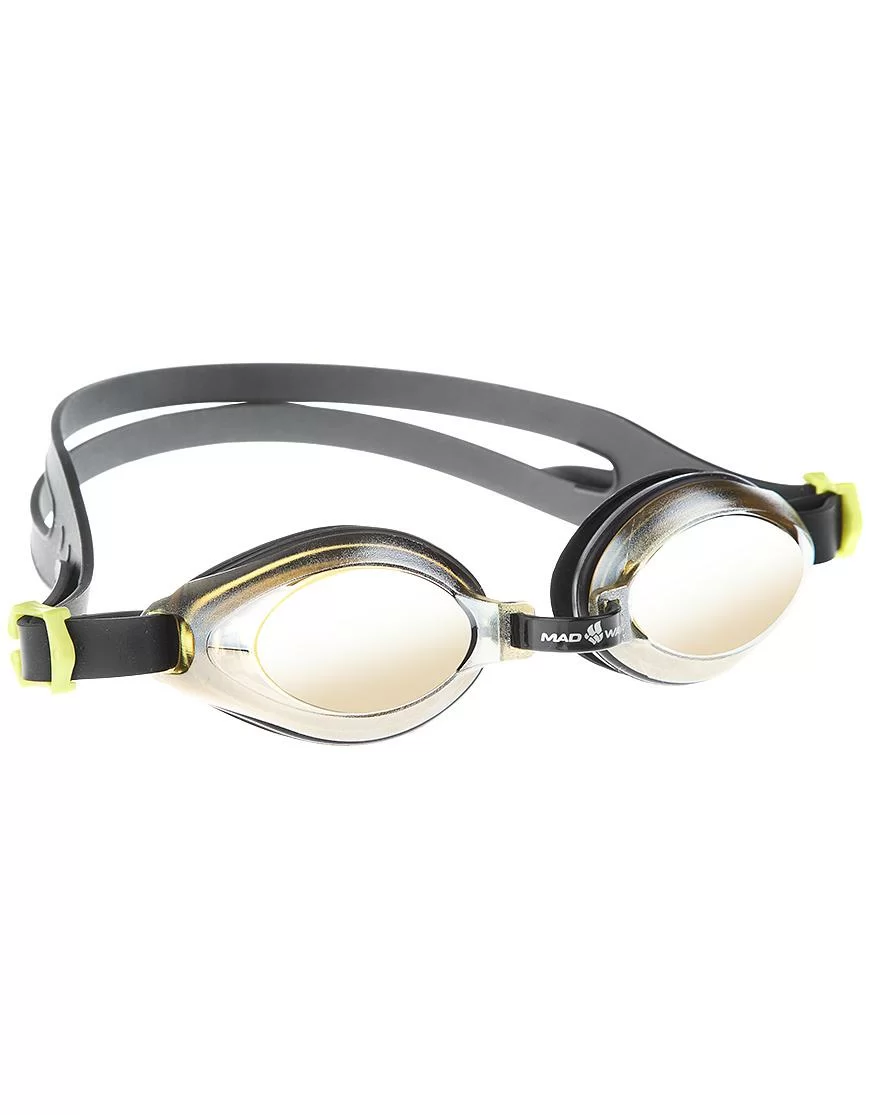 Очки для плавания Mad Wave Aqua Mirror Junior черный M0415 04 0 01W Фото Очки для плавания Mad Wave Aqua Mirror Junior черный M0415 04 0 01W со склада магазина Спортев