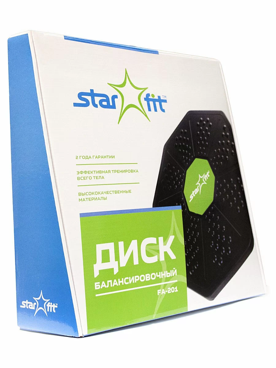 Диск балансировочный StarFit FA-201 зеленый 7178 Фото Диск балансировочный StarFit FA-201 зеленый 7178 со склада магазина Спортев