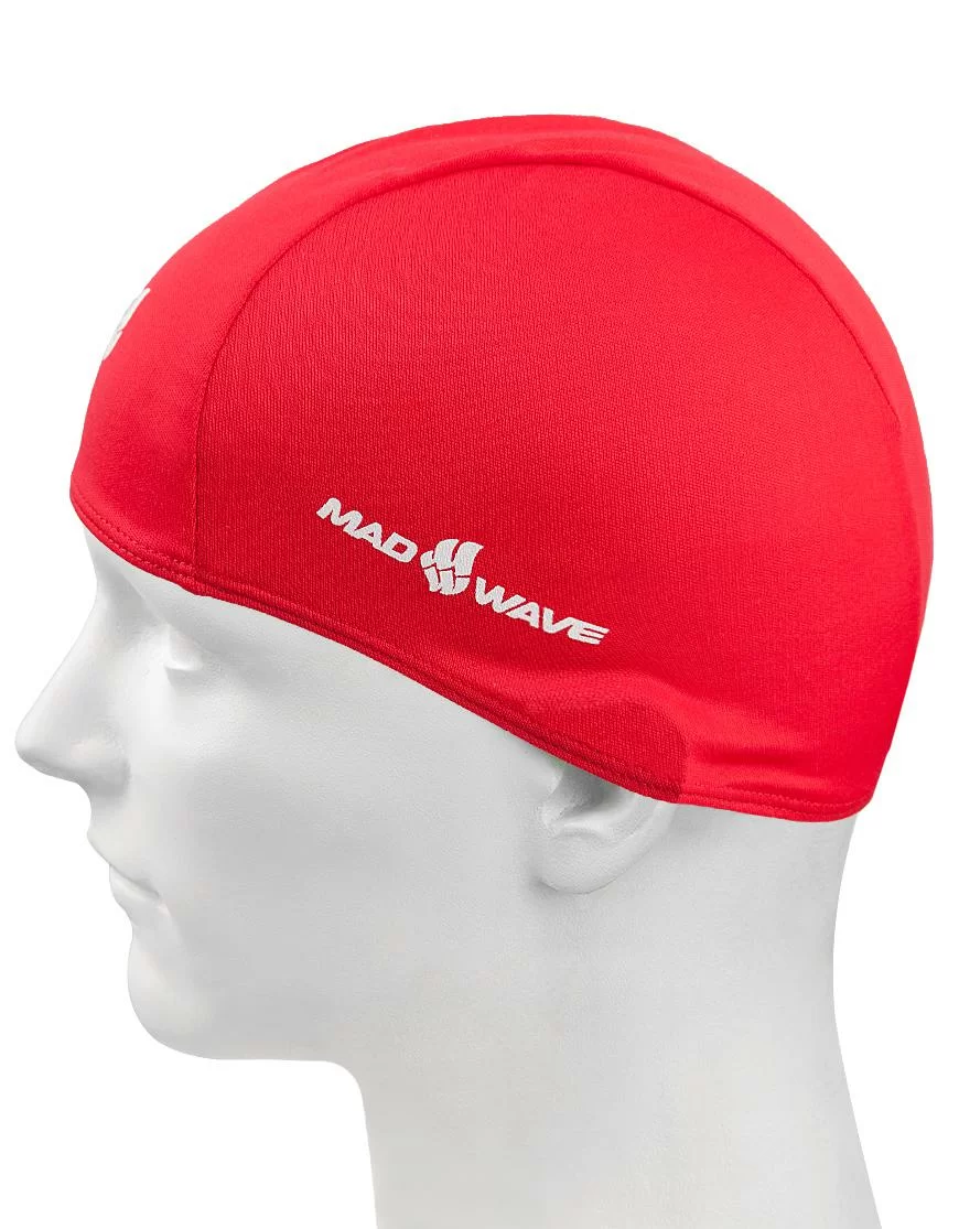 Шапочка для плавания Mad Wave Poly red M0526 01 0 05W Фото Шапочка для плавания Mad Wave Poly red M0526 01 0 05W со склада магазина Спортев