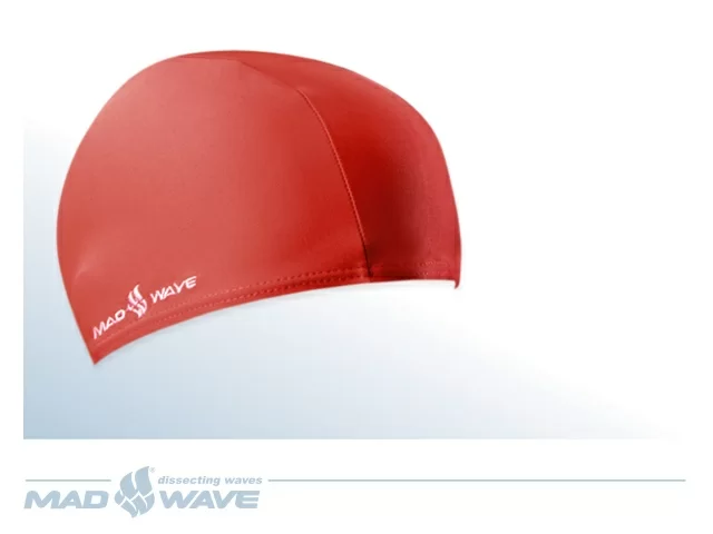 Шапочка для плавания Mad Wave Lycra Junior red M0520 01 0 05W Фото Шапочка для плавания Mad Wave Lycra Junior red M0520 01 0 05W со склада магазина Спортев