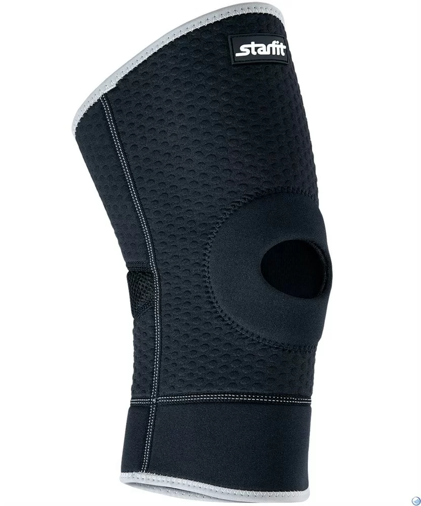 Суппорт колена StarFit SU-503 черный УТ-00014967 Фото Суппорт колена StarFit SU-503 черный УТ-00014967 со склада магазина Спортев