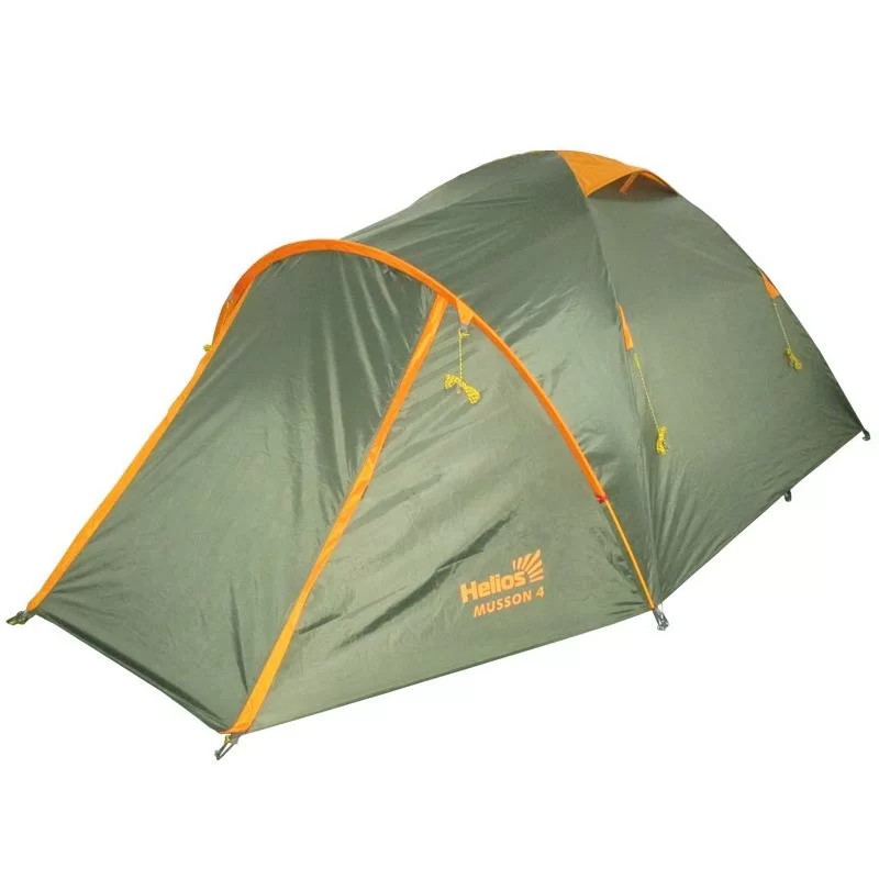 Палатка Helios Musson-4 HS-2366-4 GO Фото Палатка Helios Musson-4 HS-2366-4 GO со склада магазина Спортев