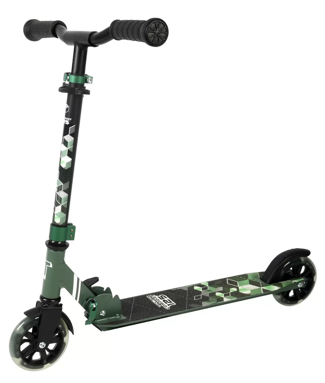 Самокат TechTeam Comfort 125R (2022) dark green Фото Самокат TechTeam Comfort 125R (2022) dark green со склада магазина Спортев