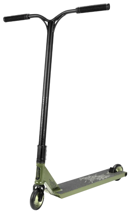 Самокат TechTeam Shreder (2021) трюковой green Фото Самокат TechTeam Shreder (2021) трюковой green со склада магазина Спортев