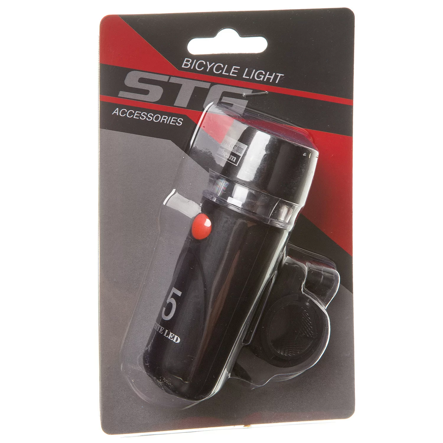 Фонарь передний STG TL1503, 5 белых диодов Х88368 Фото Фонарь передний STG TL1503, 5 белых диодов Х88368 со склада магазина Спортев