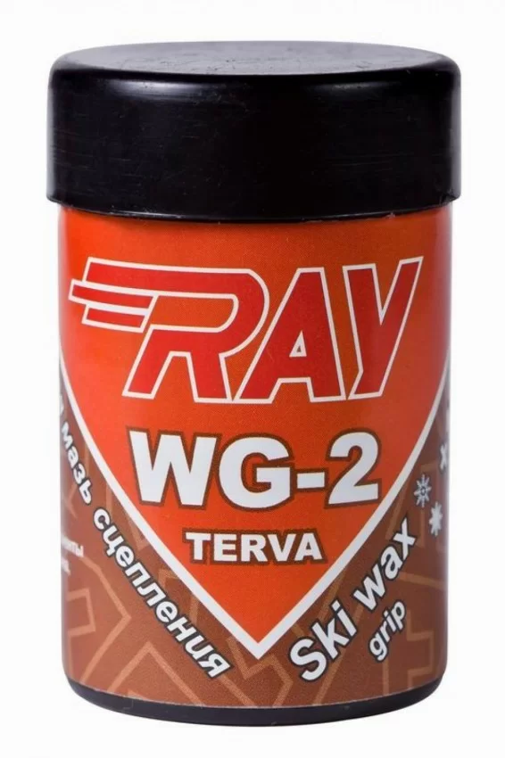 Мазь держания Ray WG-2 +1..-1°C смоляная красная 35 г Фото Мазь держания Ray WG-2 +1..-1°C смоляная красная 35 г со склада магазина Спортев