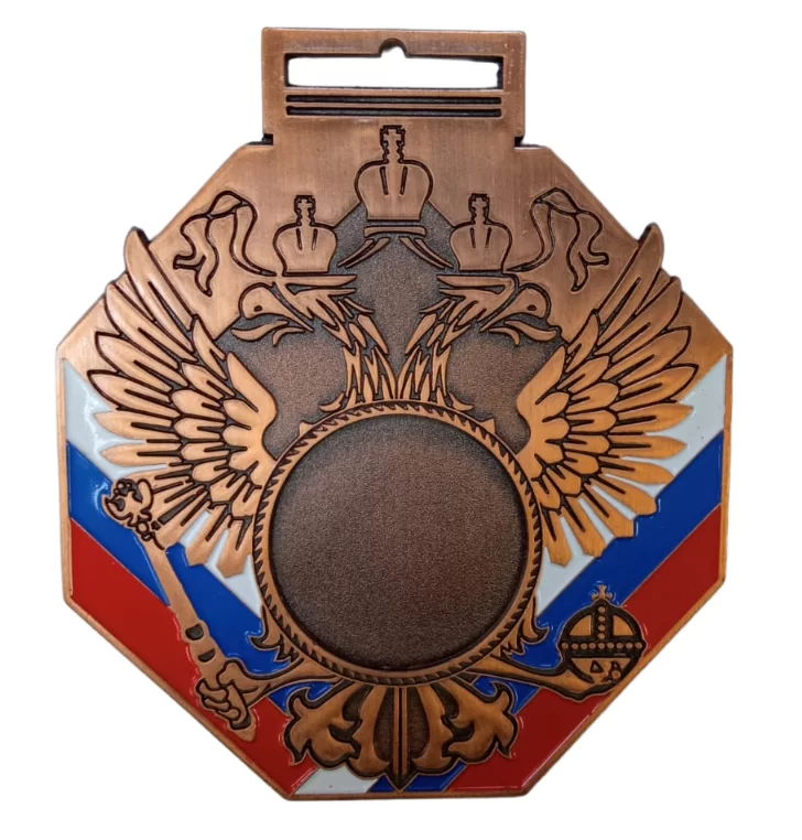 Медаль MK79 d-70 мм Фото Медаль MK79 d-70 мм со склада магазина Спортев