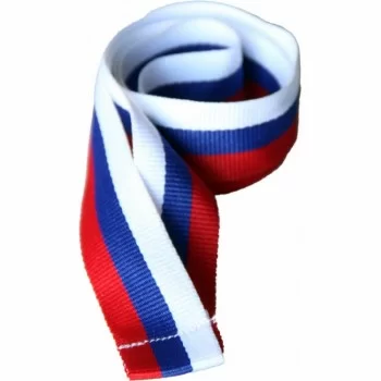 Лента 35 мм V3-W/BL/R РФ Фото Лента 35 мм V3-W/BL/R РФ со склада магазина Спортев